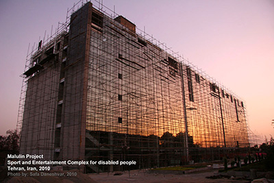 Malulin project, Sport and recreational complext, Tehran, Iran