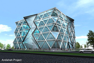 Andisheh Project 3D render, Tehran, Iran