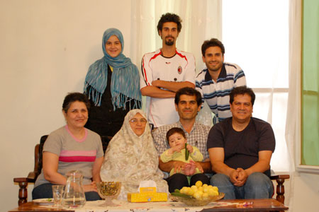 Narges, Ramtin, Safa, Shahin, Molud, Arya, Zahra, Sassan